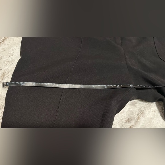 BCBGMaxAzria BLACK ELLIOT STRAIGHT LEG TROUSERS Size 6 - Picture 9 of 15